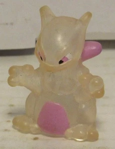 1996 Pokemon Finger Puppet Clear Mewtwo Figure Catch Them All Nintendo Bandai #1 - Picture 1 of 4