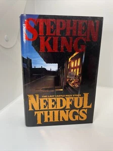 NEEDFUL THINGS - By Stephen King - 1991 First Edition 1st Print Hardcover - Picture 1 of 3