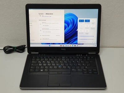 DELL Latitude E7440 i5-4310U 256GB SSD 8GB RAM Laptop Win.11 14.0" Diagnose HDMI - Bild 1 von 4