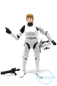 Star Wars Black Series 6" Inch #12 Luke Skywalker Stormtrooper Loose Complete - Picture 1 of 1