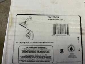 Delta Stryke Shower Trim T14276-SS Brand new, unpackaged in original box - Picture 1 of 4