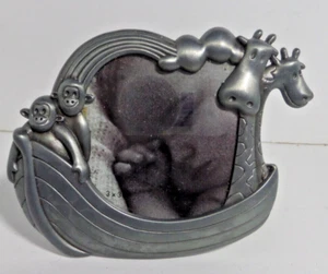 Picture Frame 3 1/4 x 3 1/2 Ark giraffes monkeys - Picture 1 of 1