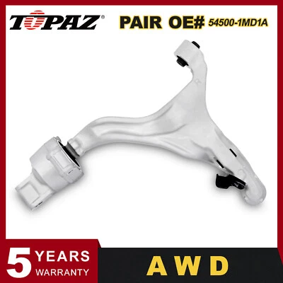 Brazo de control inferior delantero derecho compatible con Infiniti M37 M56 2011-2013 AWD Foto 1 de 4