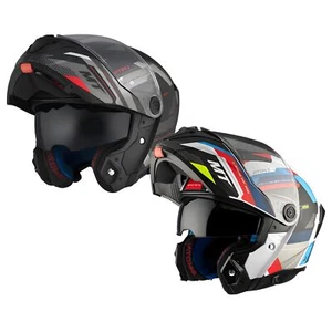 Casco abatible MT cascos Atom 2 bast SV ECE 22.06 - Imagen 1 de 11