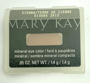 New In Package Mary Kay Mineral Eye Color Sienna 013065 Full Size Fast Ship - Picture 1 of 2