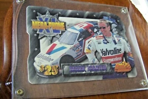 Mark Martin 1996 96 Finish Line 5X7 Jumbo $25.00 XL Mega Phone Card Unscratched - Picture 1 of 2