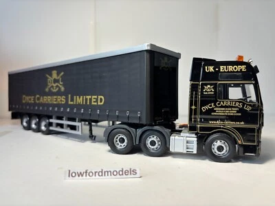 Corgi CC15201 MAN TGX Cortina Lado Dyce Carriers escala 1.50 (usado) Foto 1 de 4