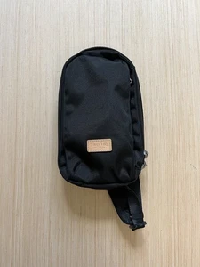 Harvest Label Sling Pack Osaka Japan Travel Backpack Shoulder Bag Black - Picture 1 of 17