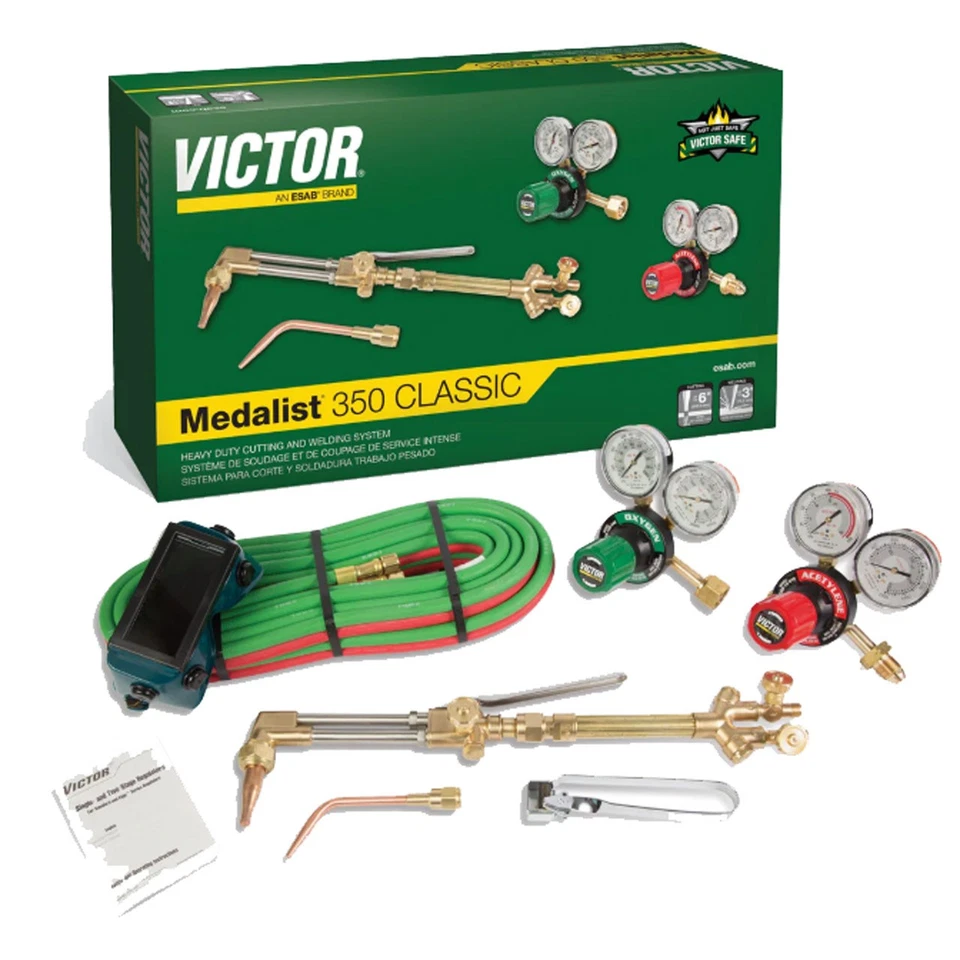 Victor 0384-2699 Medalist G350 540/300 Classic Cutting Torch Outfit — 第 1/1 张图片