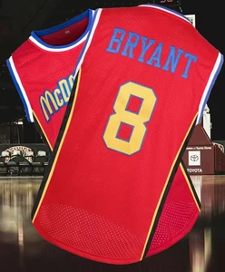 Kobe Bryant McDonalds All Basketball Jersey Embroidered Patch Size Small - 3XL - Picture 1 of 5