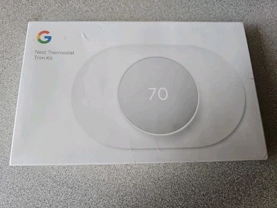 Google Nest Thermostat Trim Kit Model / GZZN7 - Snow - GA01837-US NEW SEALED - Image 1 of 2