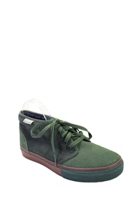 Vans x Marc Jacobs Para Hombres Pana Parte Superior Alta Con Cordones Tenis Verde Talla 8 - Imagen 1 de 4