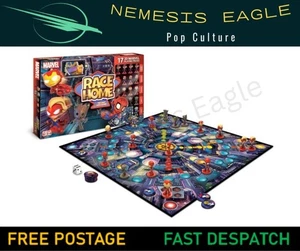 MARVEL RACE HOME THE FAST LUDO BOARD GAME BRAND NEW AND SEALED - Picture 1 of 5