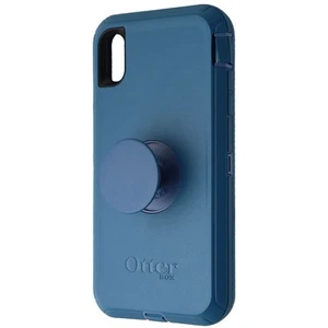 Otter + Pop Defender Hard Case for Apple iPhone Xs Max - Winter Shade Blue - Picture 1 of 3