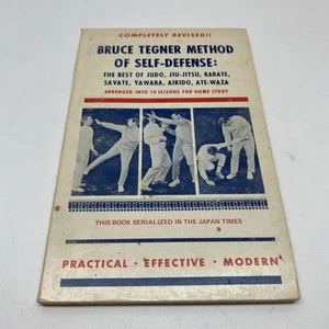 BRUCE TEGNER METHOD OF SELF-DEFENSE: THE BEST OF JUDO, JIU  JITSU KARATE VG - Picture 1 of 8