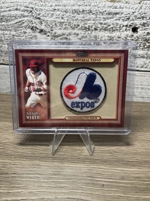 2011 Topps Commemorative Patch  JAYSON WERTH expos  #TLMP-JWE - Image 1 of 2