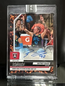 2025 Panini Instant Basketball WNBA Brittney Griner All Time Blocks Auto 1/1 - Picture 1 of 4