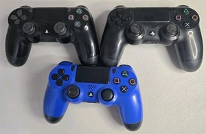 Sony DualShock 4 Wireless Controller Lot PlayStation 4 Parts Or Repair ***READ** - Picture 1 of 6