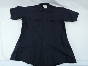 NWT ELBECO P834 PARAGON PLUS MENS LARGE (16-16.5) SHORT SLEEVE POPLIN SHIRT - Picture 1 of 2