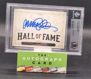 Ryne Sandberg Signature Card AUTO autografo firmato Beckett BAS Hall Of Fame - Foto 1 di 1