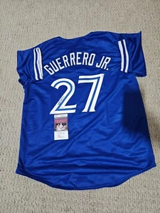 Vladimir Vlad Guerrero Jr Signed Auto Bluejays Jersey JSA size XL never worn - Picture 1 of 3