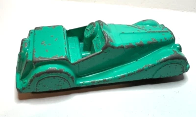 MIDGETOY Vintage Car Convertible Mint Green Diecast - Image 1 of 3