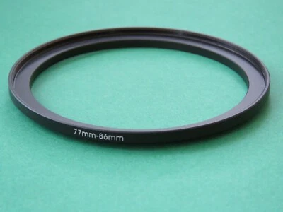 77mm-86mm Stepping Step Up Male-Female Filter Ring Adapter 77mm-86mm - Image 1 of 2