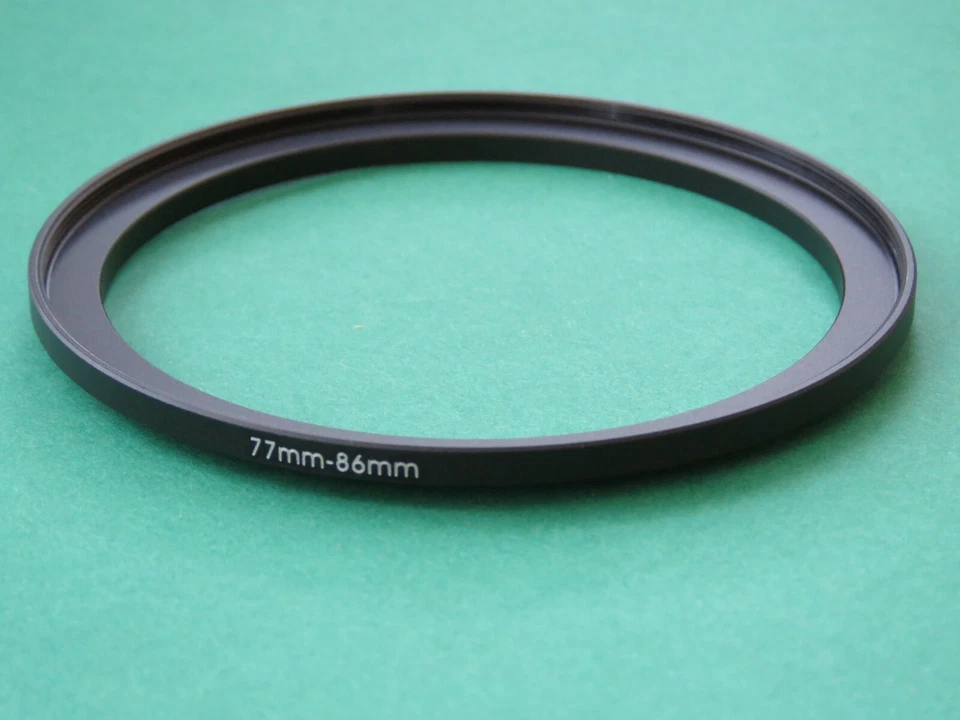 77mm-86mm Stepping Step Up Male-Female Filter Ring Adapter 77mm-86mm - Image 1 of 2