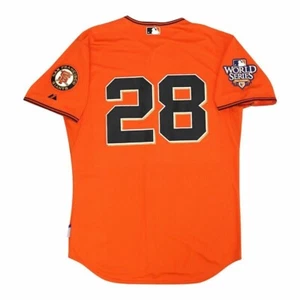 AUTHENTIC MAJESTIC 52 2XL BUSTER POSEY SAN FRANCISCO GIANTS '10 COOL BASE Jersey - Picture 1 of 7
