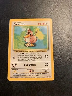 Pokémon Basic 27/102. Farfetch’d - Image 1 of 2