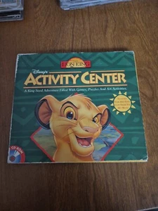 PC/MAC DISNEY'S THE LION KING ACTIVITY CENTER 1995 Vintage Used CD-ROM - Picture 1 of 2