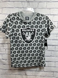 Las Vegas Raiders Official NFL Kids Youth Size Athletic T-Shirt New with Tags XL - Picture 1 of 4