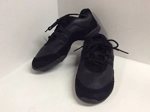 Sansha Fantasy Dance Youth Girls Shoes Size 1.5 Black Leather Upper F53 - Picture 1 of 7