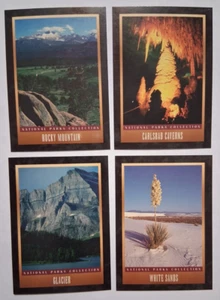 1995 National Parks Collection 4 Different Historical Trading Cards - Picture 1 of 1