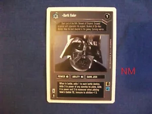 Star Wars CCG Premiere Unlimited WB Darth Vader quasi nuovo + - Foto 1 di 1