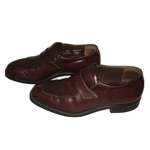 Herren 9 1/2 D Hergestellt in den USA Union Leder Halbschuhe Qualität Goodyear Samt-EEZ - Bild 1 von 9