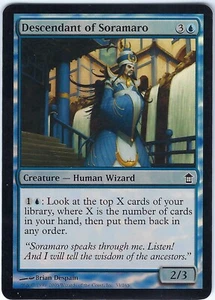 FOIL Descendant of Soramaro Saviors of Kamigawa – MTG Magic the Gathering Card - Picture 1 of 2