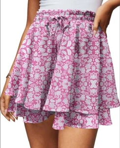 Womens Mini Skort Skirt LARGE (2) - Picture 1 of 2