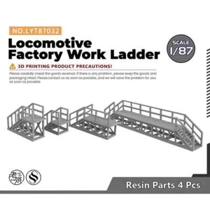 Yao's Studio LYT87032 1/87 Locomotive Factory Work Ladder For Scene Model - Picture 1 of 4