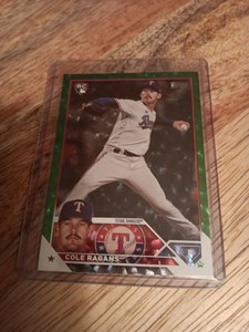 2023 Topps Update Cole Ragans Rookie RC #US156 (Green Ice Foil /499)