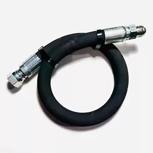Conjunto de manguera hidráulica de 1/2” x 24” con extremo 1/2 JIC37° MACHO, #8 extremo JIC HEMBRA - Imagen 1 de 5