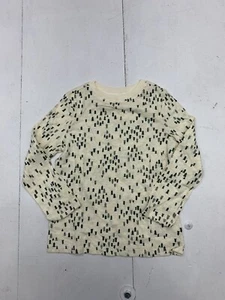 Old Navy Boys White Tree Print Long Sleeve Pajama Shirt Size 5T - Picture 1 of 6