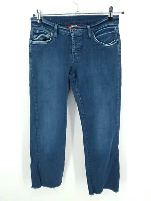 Jeans Lucky Brand para mujer 8/29 Easy Rider botón mosca pierna recta elástico denim * Foto 1 de 4