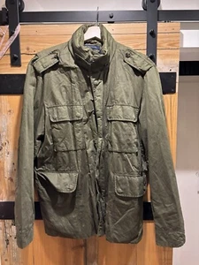 Tommy Hilfiger Parka, Gr. M Männer, Übergangsjacke in Grün - Bild 1 von 4