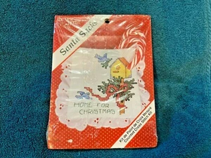 CROSS STITCH KITS CHRISTMAS ORNAMENT SANTA SACKS NEW SEALED - Picture 1 of 2