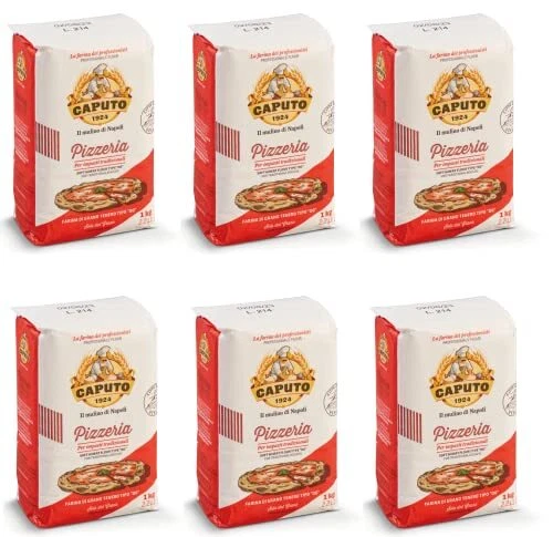 6X Molino Caputo Pizzeria Pizza Flour 1kg - Authentic Italian