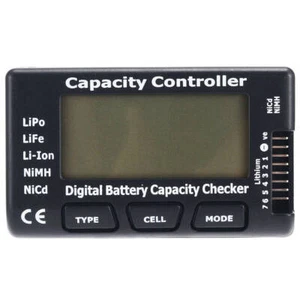 Digital Battery Capacity Controller Checker Tester LCD for Li-ion NiMH LiPo LiFe - Picture 1 of 7