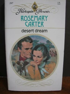 Harlequin Presents, #397 Desert Dream, by Rosemary Carter, 1980 PB 5069 - Picture 1 of 2
