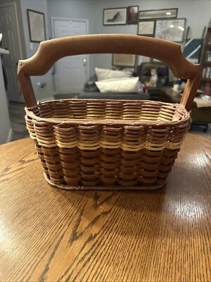 Vintage Foxcreek Divided Picnic Basket  - Image 1 of 4