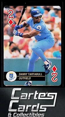 Danny Tartabull 1992 Baseball Aces Playing Cards #2D Kansas City Royals - Image 1 of 2